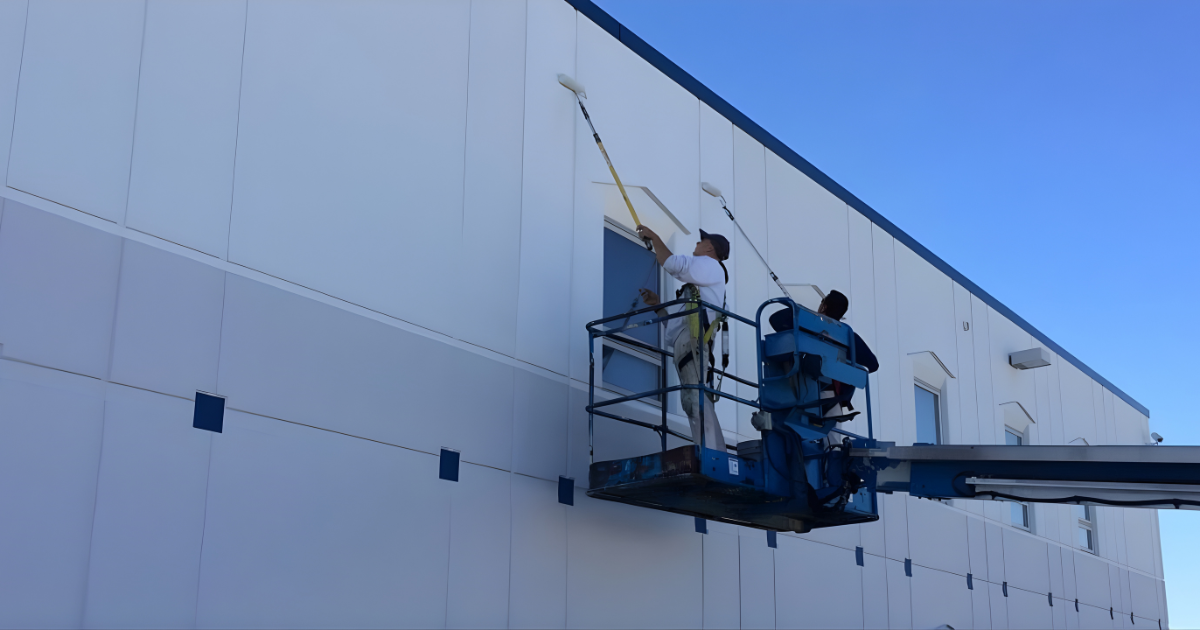 Commercial Exterior Painter